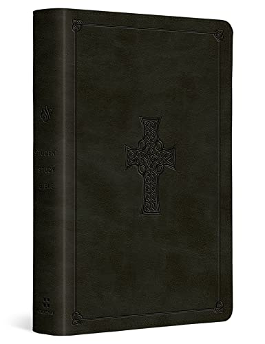 ESV Student Study Bible (Trutone, Olive, Celtic Cross Design): English Standard Version, Olive, TruTone, Celtic Cross